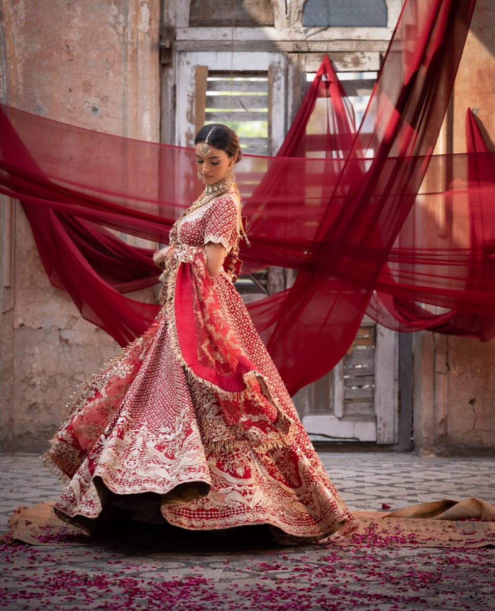Designer Red lehengas for brides 2026